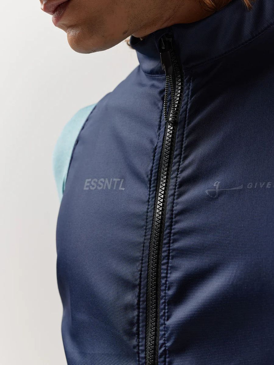 Chaleco Ciclismo Sin género Givelo Essntl Q-Free Pro Azul
