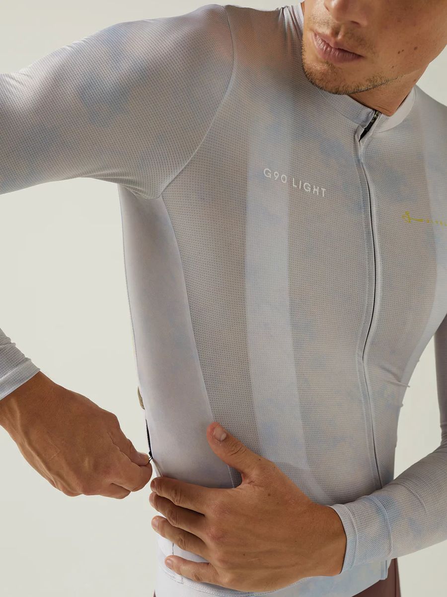 Jersey Ciclismo M/L Unisex Givelo G90 Light Pearl