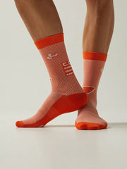 Medias Ciclismo Givelo CDA Naranja