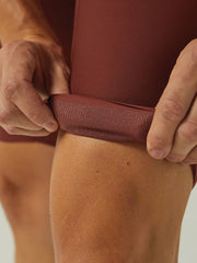 Pantaloneta Ciclismo C/T Hombre Givelo Lacefly Terracota