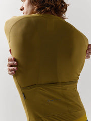 Jersey Ciclismo M/C Unisex Givelo Essntl Grafeno Mostaza