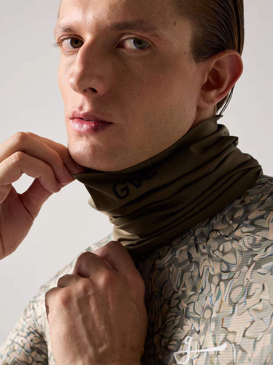 Protector de Cuello Facial Givelo Lacefly Militar