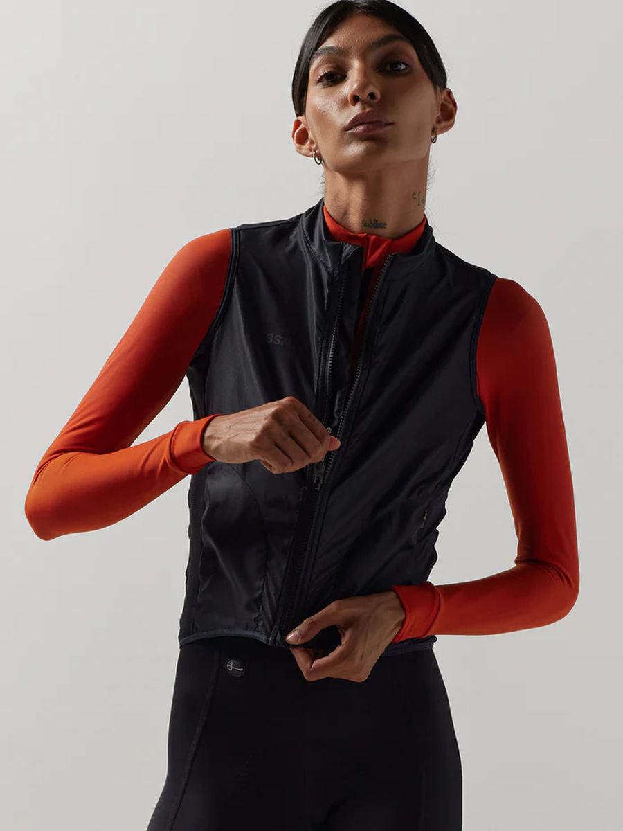 Chaleco Ciclismo Sin género Givelo Essntl Q-Free Pro Negro