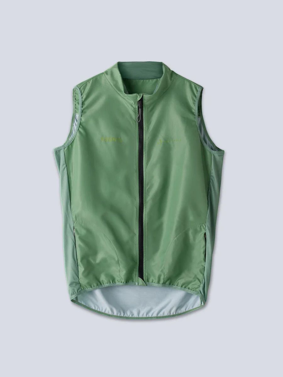 Chaleco Ciclismo Sin género Givelo Essntl Q-Free Pro Menta