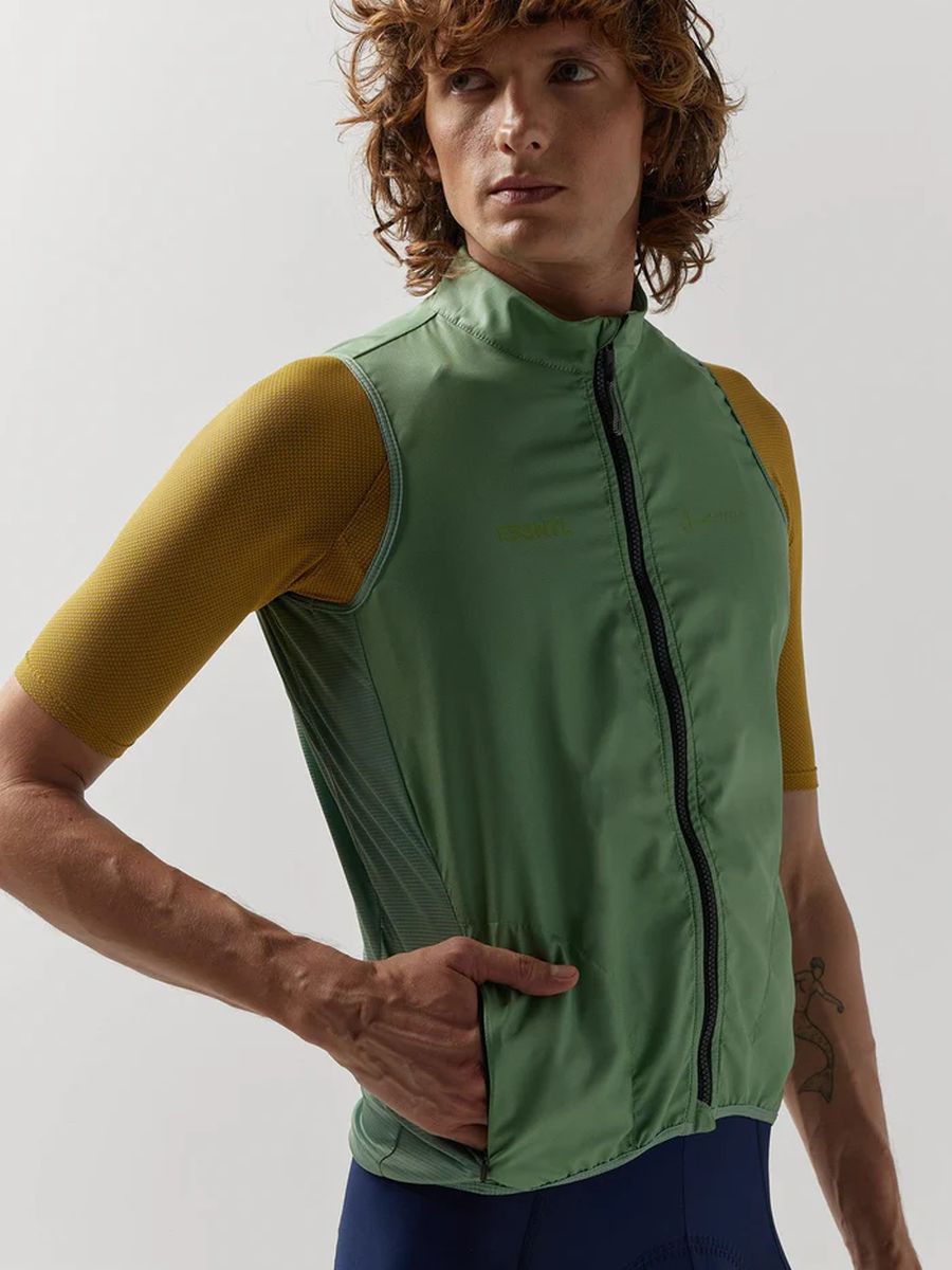Chaleco Ciclismo Sin género Givelo Essntl Q-Free Pro Menta