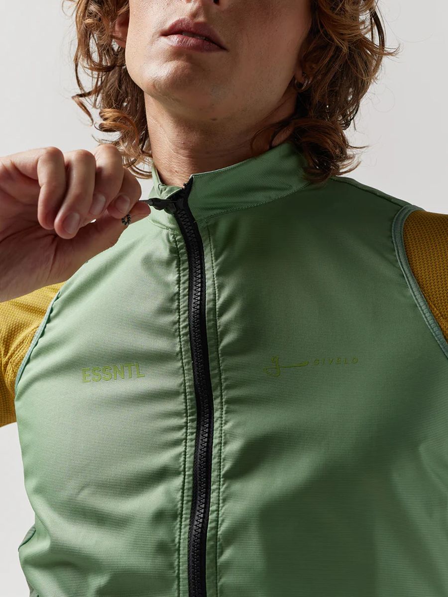 Chaleco Ciclismo Sin género Givelo Essntl Q-Free Pro Menta