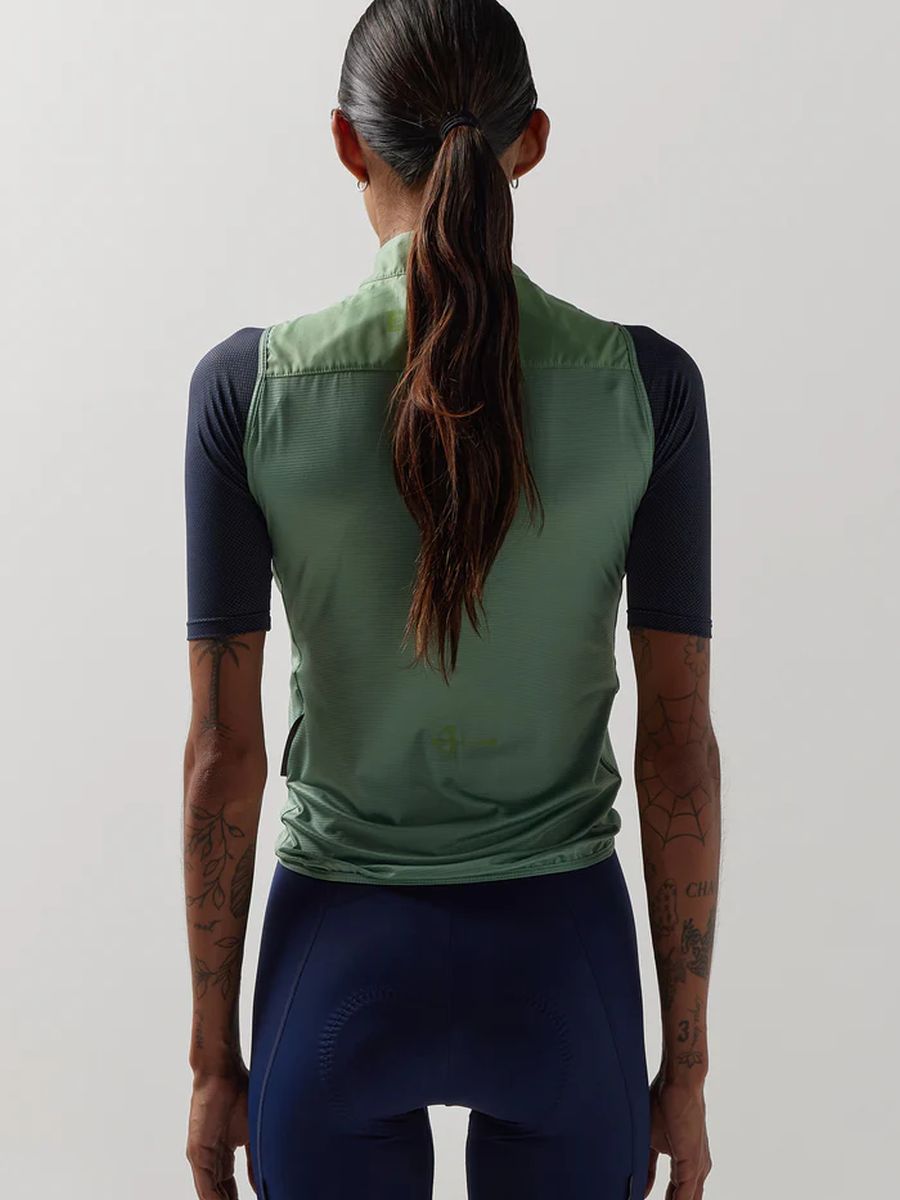Chaleco Ciclismo Sin género Givelo Essntl Q-Free Pro Menta