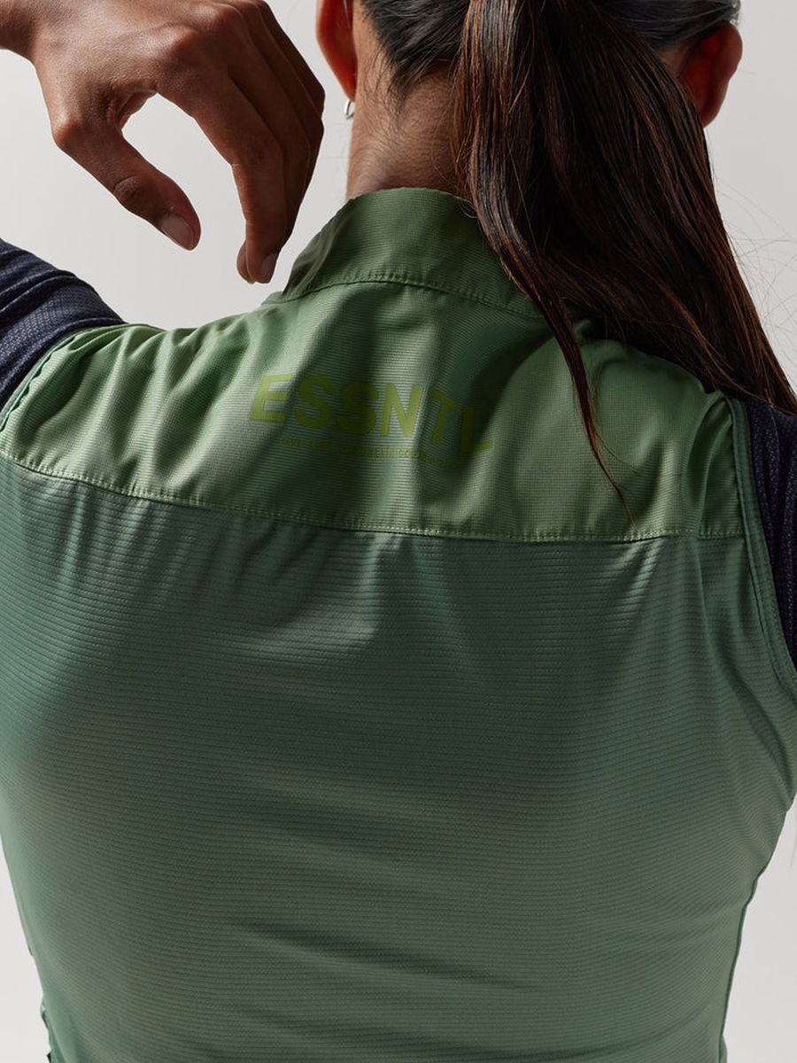 Chaleco Ciclismo Sin género Givelo Essntl Q-Free Pro Menta