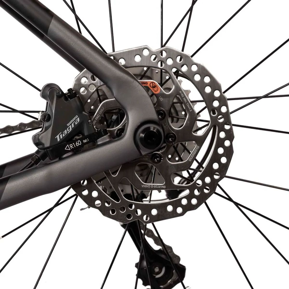 Bicicleta Gravel Cliff Cross 700 Negro