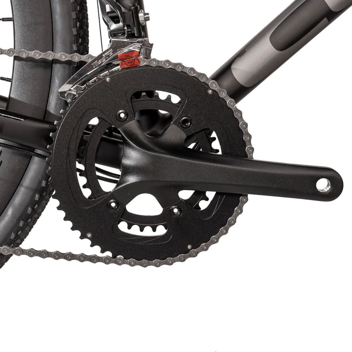 Bicicleta Gravel Cliff Cross 700 Negro