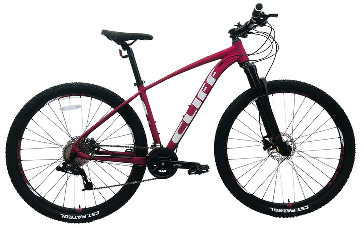 Bicicleta MTB Cliff Muddy 4 SS-SR 29" Uva/Blanco 2022