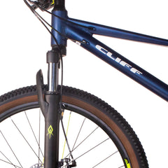 Bicicleta Niño Cliff Lizard 24 25 7V Freno Mec Azul/Amarillo