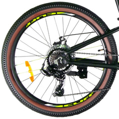 Bicicleta Niño Cliff Lizard 24 25 7V Freno Mec Azul/Amarillo