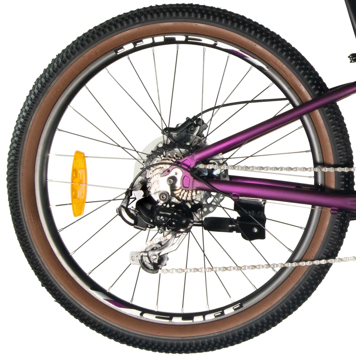 Bicicleta Niño Cliff Lizard 24 2025 7 Vel Freno Hidráulico