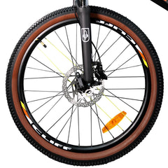 Bicicleta Cliff Rocket Niño 24" HD 11 Vel 2025 Negro/Naranja