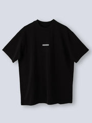 Camiseta Casual Hombre Oversized R.Strum x Givelo Negro