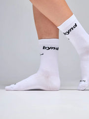 Medias Ciclismo Givelo Calcetines Ultra BYND Blancas