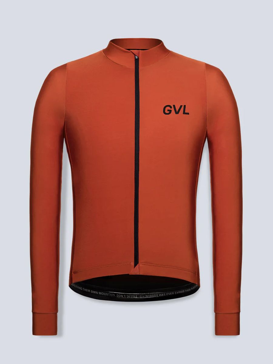 Jersey Ciclismo M/L Unisex Givelo C.D.A. Térmica Naranja