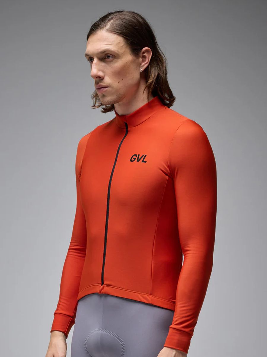 Jersey Ciclismo M/L Givelo C.D.A. Térmica Naranja