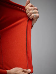 Jersey Ciclismo M/L Mujer Givelo C.D.A. Térmica Naranja