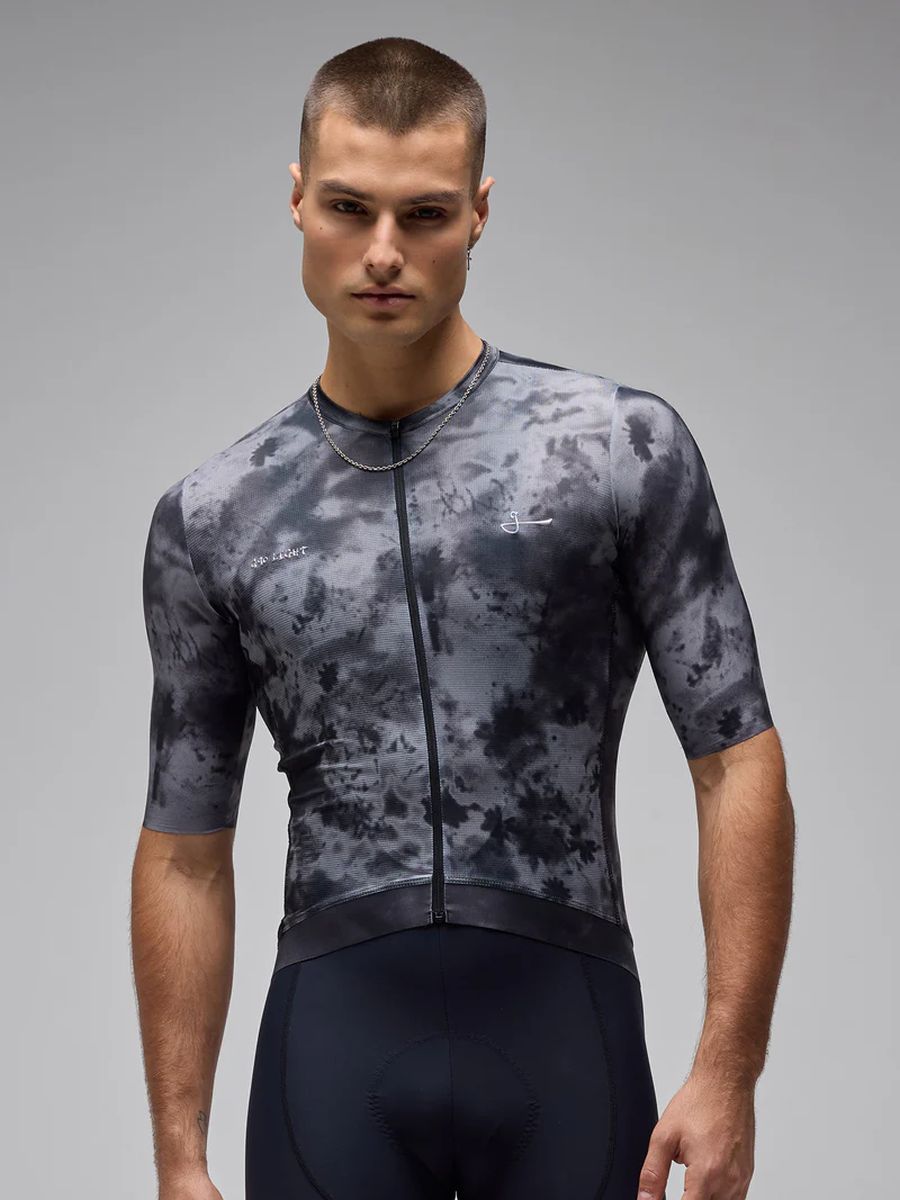 Jersey Ciclismo M/C Givelo G90 Light Botanic Black