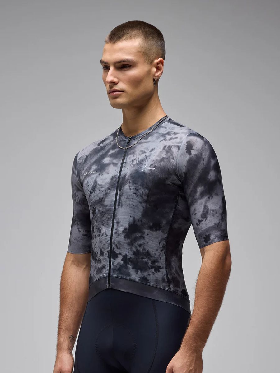 Jersey Ciclismo M/C Unisex Givelo G90 Light Botanic Black