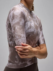 Jersey Ciclismo M/C Mujer Givelo G90 Light Botanic Moca