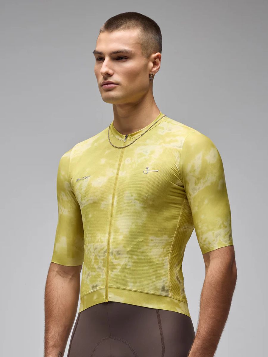 Jersey Ciclismo M/C Unisex Givelo G90 Light Botanic Yellow