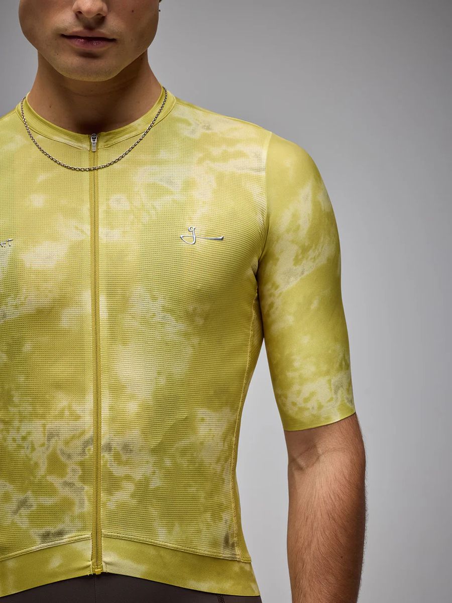 Jersey Ciclismo M/C Unisex Givelo G90 Light Botanic Yellow