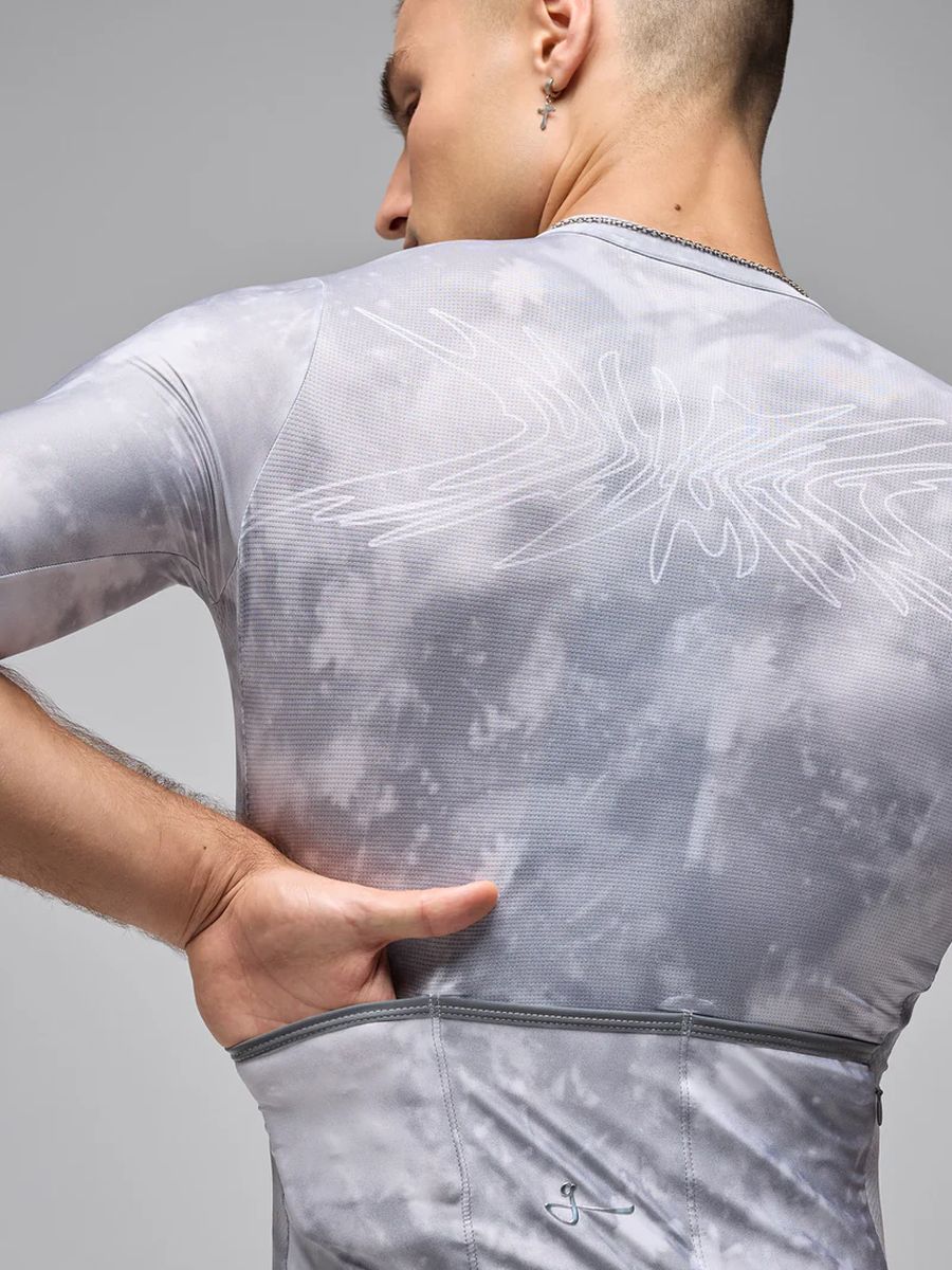 Jersey Ciclismo M/C Unisex Givelo G90 Light Botanic Ice
