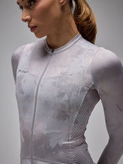 Jersey Ciclismo M/L Mujer Givelo G90 Light Bloom Chalk