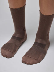 Medias Ciclismo Givelo Calcetines G-Socks Mocha Café