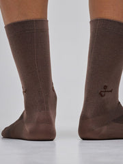 Medias Ciclismo Givelo Calcetines G-Socks Mocha Café