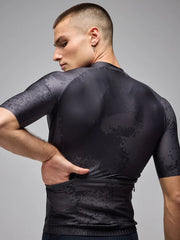 Jersey Ciclismo M/C Givelo ESSNTL Pixel Negro