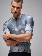 Jersey Ciclismo M/C Givelo ESSNTL Pixel Slate