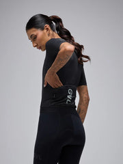 Jersey Ciclismo M/C Mujer Givelo Modern Classic Graphene Ngr