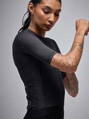 Jersey Ciclismo M/C Mujer Givelo Modern Classic Graphene Ngr