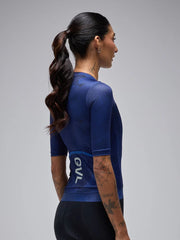 Jersey Ciclismo M/C Mujer Givelo Modern Classic GrapheneNavy