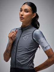 Chaleco de Ciclismo Mujer Givelo ESSNTL Quick FreeGiletGrey
