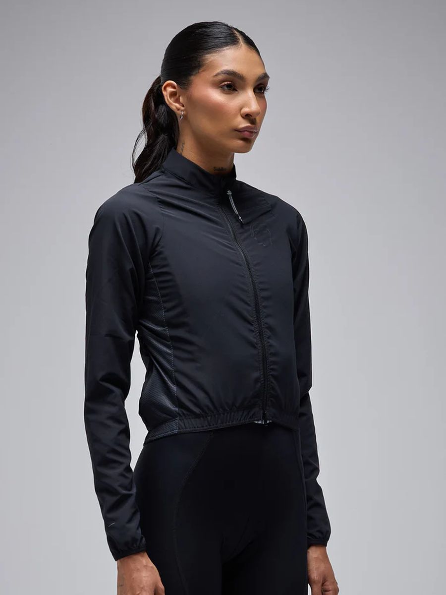 Chaqueta de Ciclismo Mujer Givelo ESSNTL Jacket Black