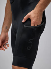 Pantaloneta Ciclismo C/T Hombre Givelo ESSNTL Cargo Negra