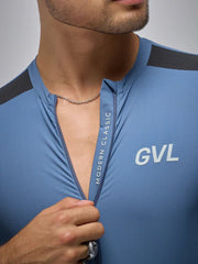 Jersey Ciclismo M/C Hombre Givelo Modern Classic Azul