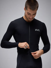 Jersey Ciclismo M/L Hombre Givelo Modern Classic Waffle Negr