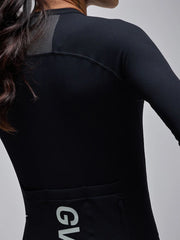 Jersey Ciclismo M/L Mujer Givelo Modern Classic Waffle Negra