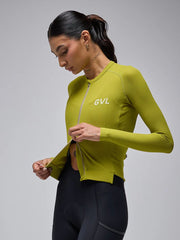 Jersey Ciclismo M/L Mujer Givelo Modern Classic Waffle EGree