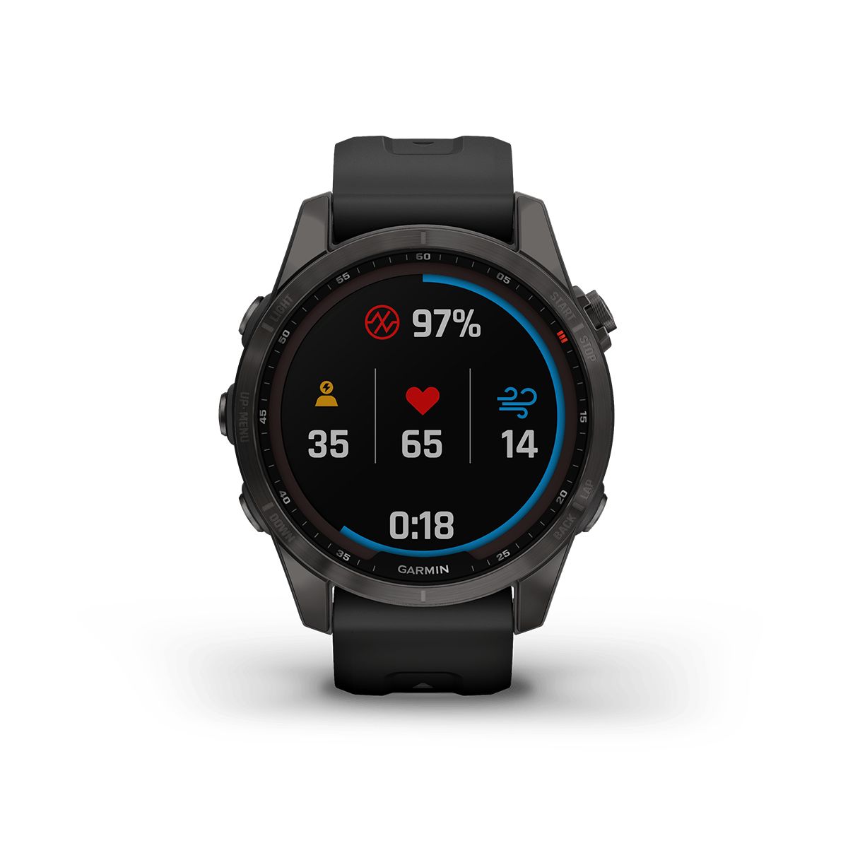 Reloj Fenix 7S Sapphire Solar Carbon Gray