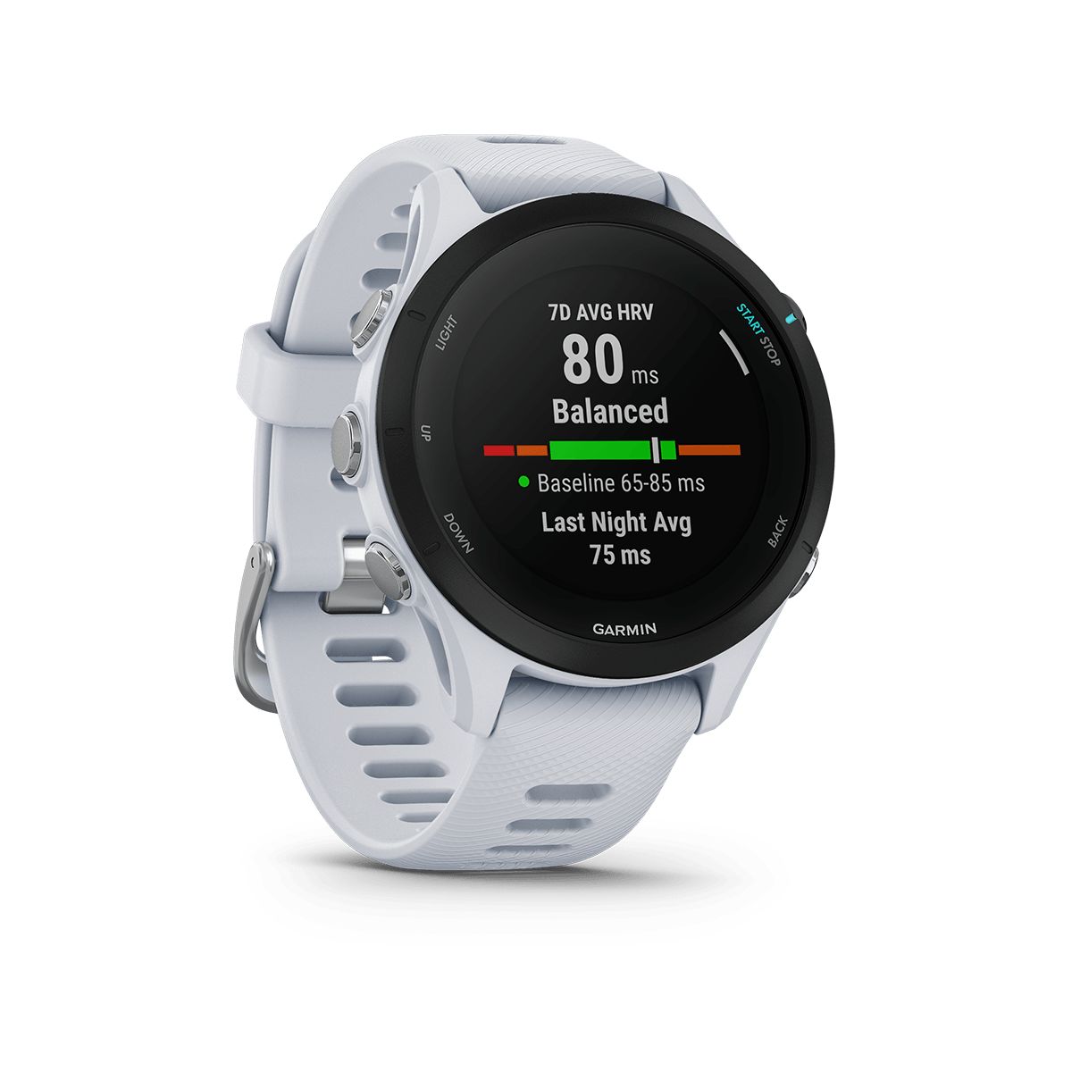 Reloj Forerunner 255s Garmin Music Whitestone