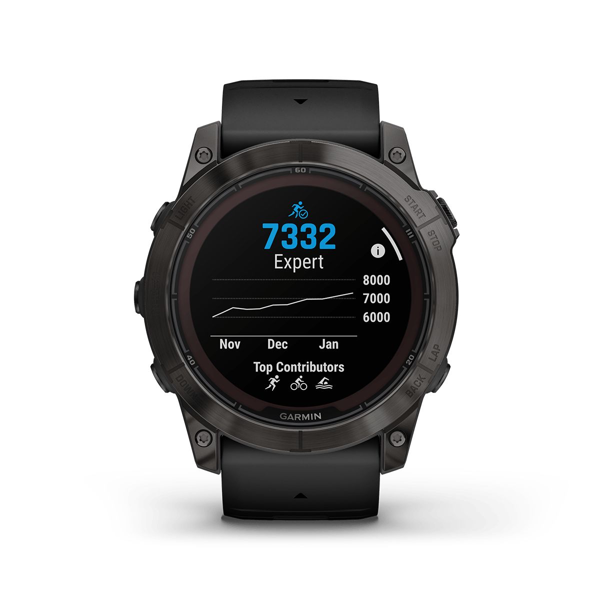 Reloj Fenix 7X Pro Zafiro Solar Carbon Gray S.AM