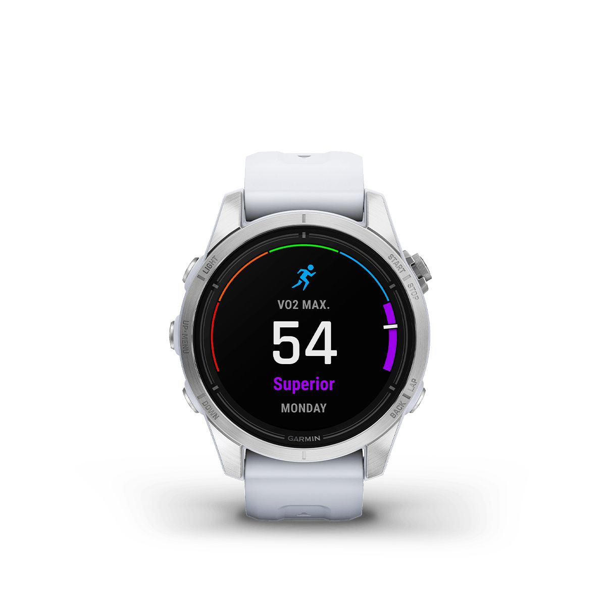 Reloj Epix Pro Gen2 Edición Estándar 42mmPlataBandaWhiteston