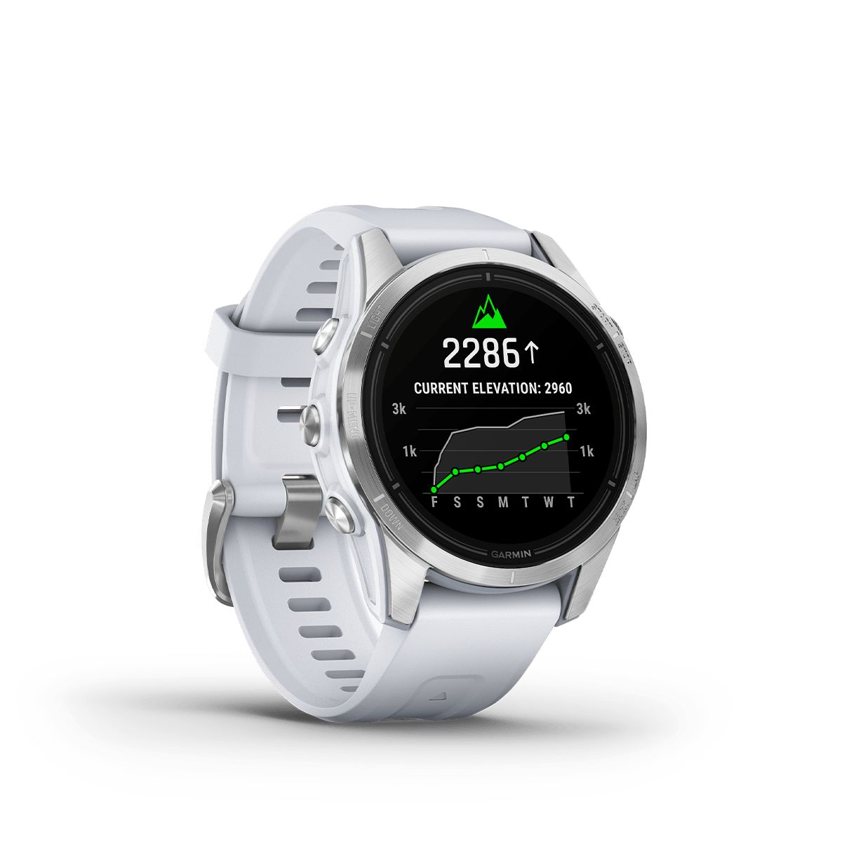 Reloj Epix Pro Gen2 Edición Estándar 42mmPlataBandaWhiteston